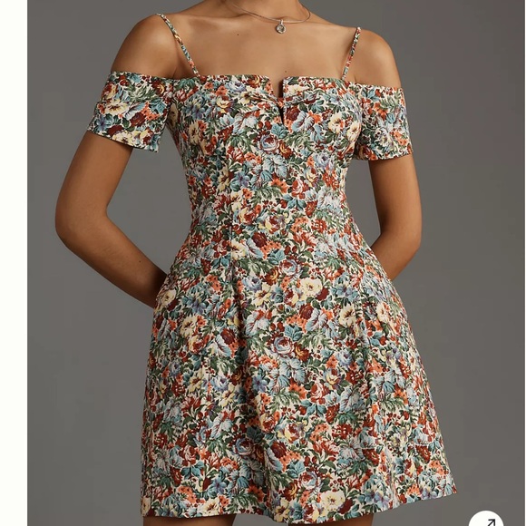 NWT Maeve floral dress size M - Picture 2 of 3